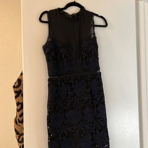 Romeo and Juliet navy dress